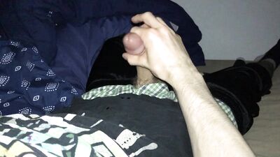 Hardcore Cum Jacking: Edging and Cumming on Cum-Soaked Shirt