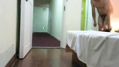 Step-Dads Hidd*en Desire - China Bai Men and Student Sexcapade on Hotel Room!