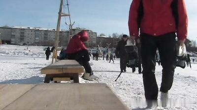 Snowy Amateur Orgies with Aaron - Horny Snow Trip Revisited!