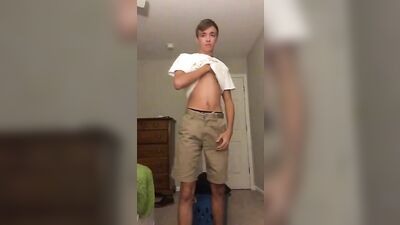 Young twink strips for hot frat boys - Kik boy #3 gay porn
