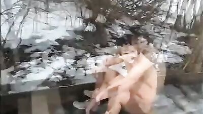 Naked Russian Boys in Public Outdoor Short Gay Porn