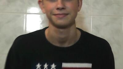 Shower Boy William Porn: Hardcore Gay Amateur Solo