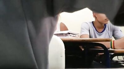 Golden Handjob in Classroom: Teen Boys Delight!
