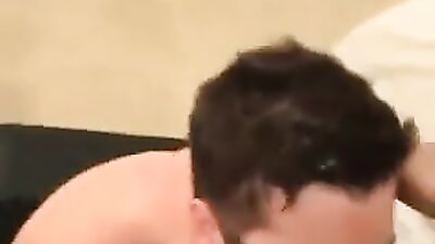 Step Son Mouthfucked by Daddy - Father and Step-Son Oral Delights!