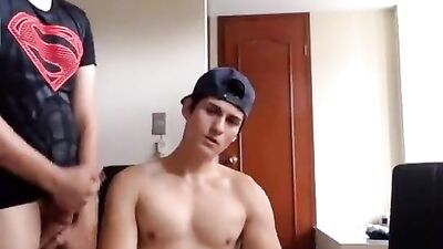 Amateur Oral Web-Cam: Str8 Men Sucking Each Others Cocks!