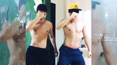 Boy Twins Latino Sexy Dance: Steamy Seduction in the Club!