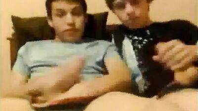 Gay Porn Video: Cute Blonde Couple Canadian Web-Cam Action