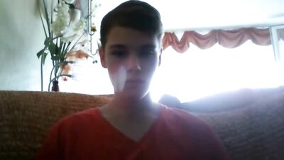 Cum on Cam: Smooth Teen Boys Solo Handjob Wank!