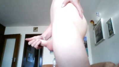 Cum on Cam: Smooth Teen Boys Solo Handjob Wank!