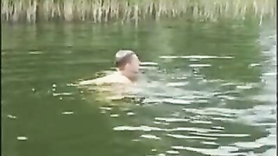 Water Fun: Action Bareback Group Sex - After some fun in the water