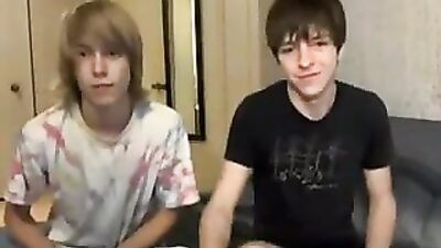 Young lads Web-Cam Action Blond Boys - Smooth Suck and Fuck Experience!