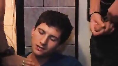 Poor Boy Caught in the John: The Ultimate Fetish Porn Experience