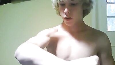 Young Blonde Solo Explosion - The Ultimate Cam Fun!