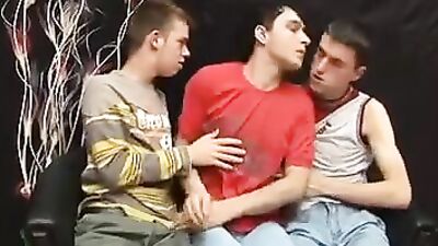 Trio Heats Up: Unbridled Gay Porn Action