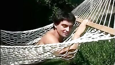 Hammock Heat: Innovative Bareback Action!