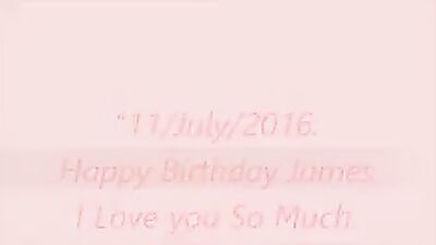 Happy Birthday James - Action Bareback!