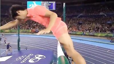 Olympic Penis Pole Vaulter: The Ultimate Competition!