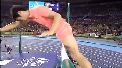 Olympic Penis Pole Vaulter: The Ultimate Competition!