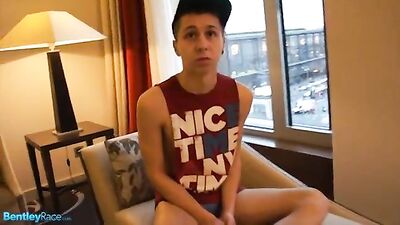 Young Romanian Twink Pumps His Cock and Shoots Huge Load!