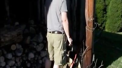 Woodys Wood Shed Ass Play Fetish Party!