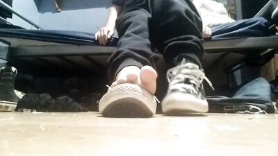 Stripping Feet and Pants: Foot Fetish Unleashed!
