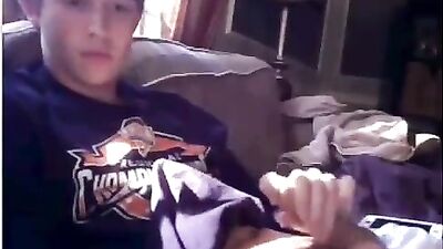 Young Smooth Boy Cum Shot and Handjob Exposure on Cam!