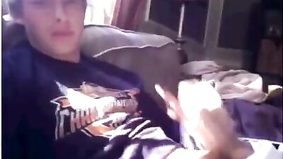 Young Smooth Boy Cum Shot and Handjob Exposure on Cam!