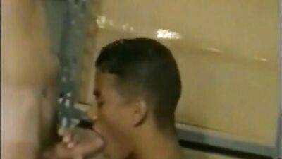 Warehouse Fuckfest: Hardcore Wanking Gets You Slapped!