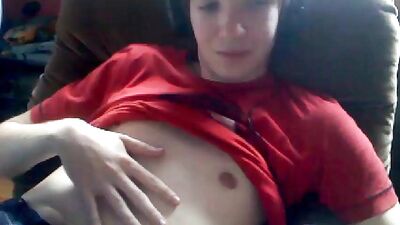 Cock & Nipple Play: Handjob Solo Web-Cam