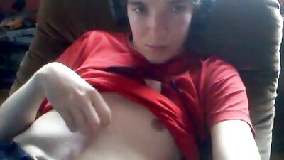 Cock & Nipple Play: Handjob Solo Web-Cam