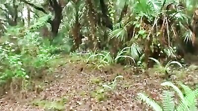 Forest Fuck Buddies - A Muscular Hunk Gets Doubled Dicked in the Woods