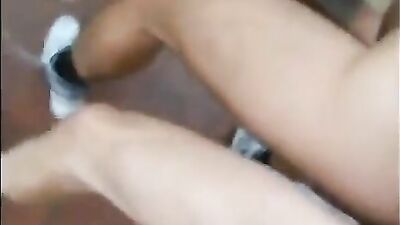 Sexy Hard Bareback Action Amateur Fuck in the Balcony - Gay Porn Video!