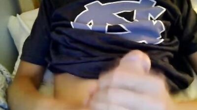 Blond Teen Cumshot: Bedroom Antics with a Sexy Boy!