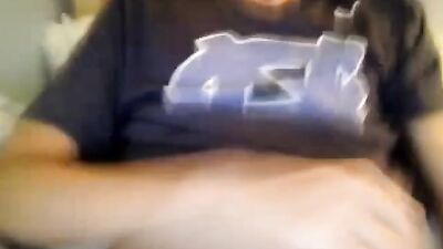 Blond Teen Cumshot: Bedroom Antics with a Sexy Boy!