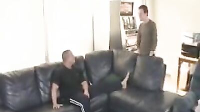 Sexy Loud Twink Gets Fucked by Hot Daddies - Action Bareback Father and Step Son Porn