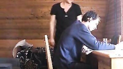 Amateur Father-Son Fucks in the Attic - Dad Son