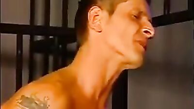 Foursome in Handcuffs: Steamy Gay Sex Action at the Police Station