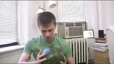 Gang Bang - Twink Watermelon Cumshots!