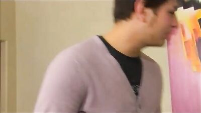 Fucking my tutor: Hot Gay Oral Action & Cum Shots