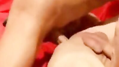 Two horny boys bareback action!