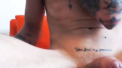 Gangbang with Tattooed Romanian Hottie!