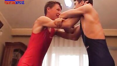 Fight and More Cumshots Handjob: The Ultimate Battle for Desire