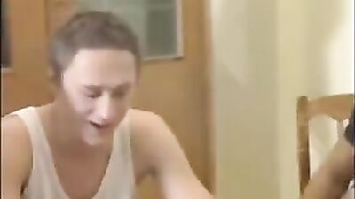 Raw Train Fuck: Cum-filled Three-way with Twinks!