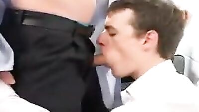 Boys in Suits Barebacking - The Return Experience the thrill of barebacking again with these hot and horny boys in suits!