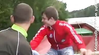 Natural Flip Flop Fun with Twink Hunks!