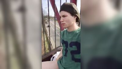 Outdoor Boys Public Amateur Wank: Teen Ecstasy in the Sun!