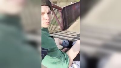 Outdoor Boys Public Amateur Wank: Teen Ecstasy in the Sun!