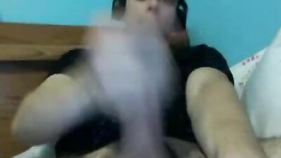 Headphones Stroke - Thick Cocks Solo Straight Boys!