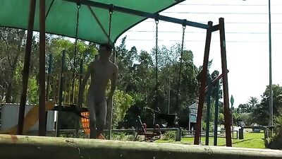 Gay Porn: Naked Playground Fun, Part 3 - Guys Ultimate Fooling Around