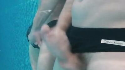 In the pool: Big Cocks Cum Shots Straight Boys